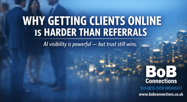 Why Getting Clients Online Is Harder Than Referrals
